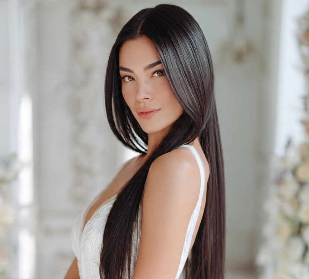 Sleek Straight Hair 3