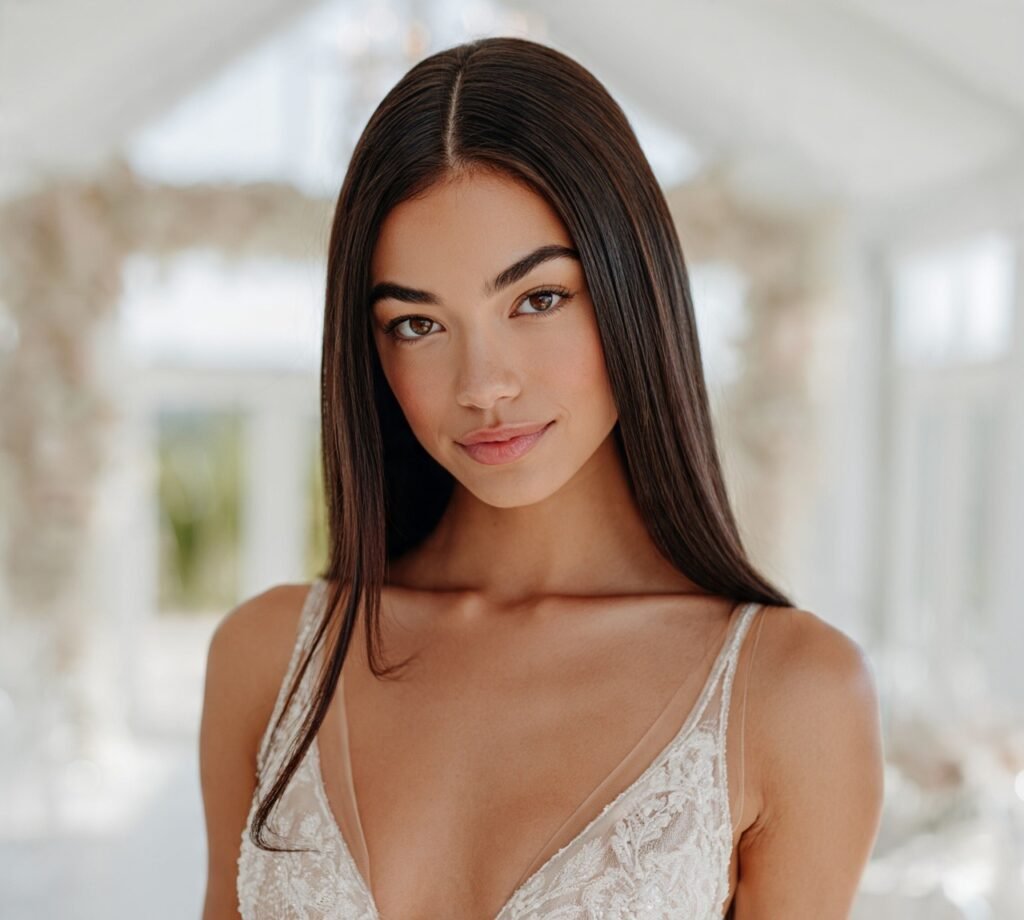 Sleek Straight Hair 4