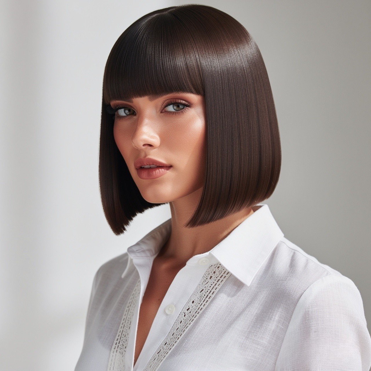 Summer Hairstyles for Medium Hair: 13 Trendy Ideas to Try that You’ll Love 5 Sleek Straight Lob Summer Hairstyles for Medium Hair