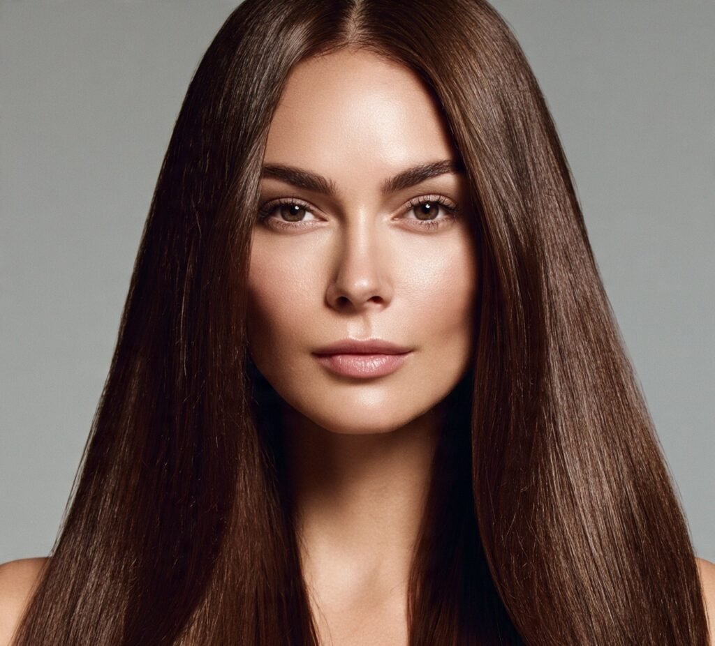 Sleek Straight Long Hair