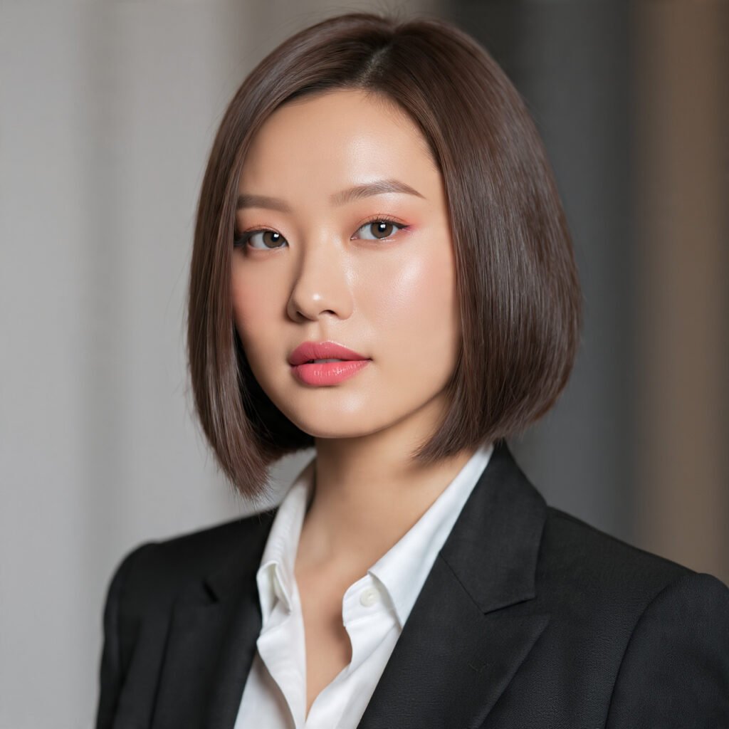 Trending Medium Bob Hairstyles: 15 Gorgeous Ideas Worth Saving on Pinterest 9 Sleek Straight Medium Bob