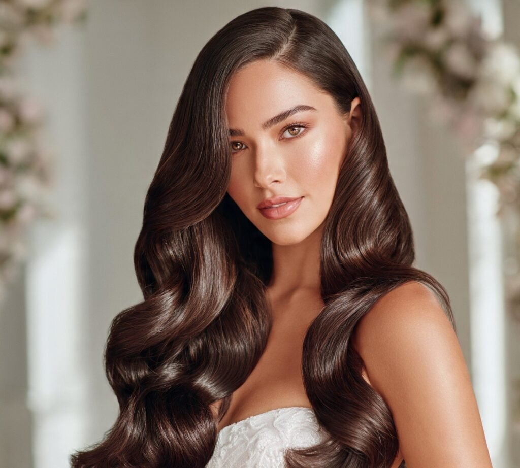 Sleek Waves with a Deep Side Part