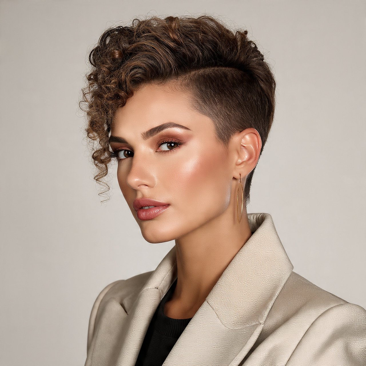 Trending Slick Back Hairstyles Natural Hair: 13 Gorgeous Looks to Inspire Your Next Salon Visit 12 Slick Back Natural Hair Faux Hawk Hairstyle