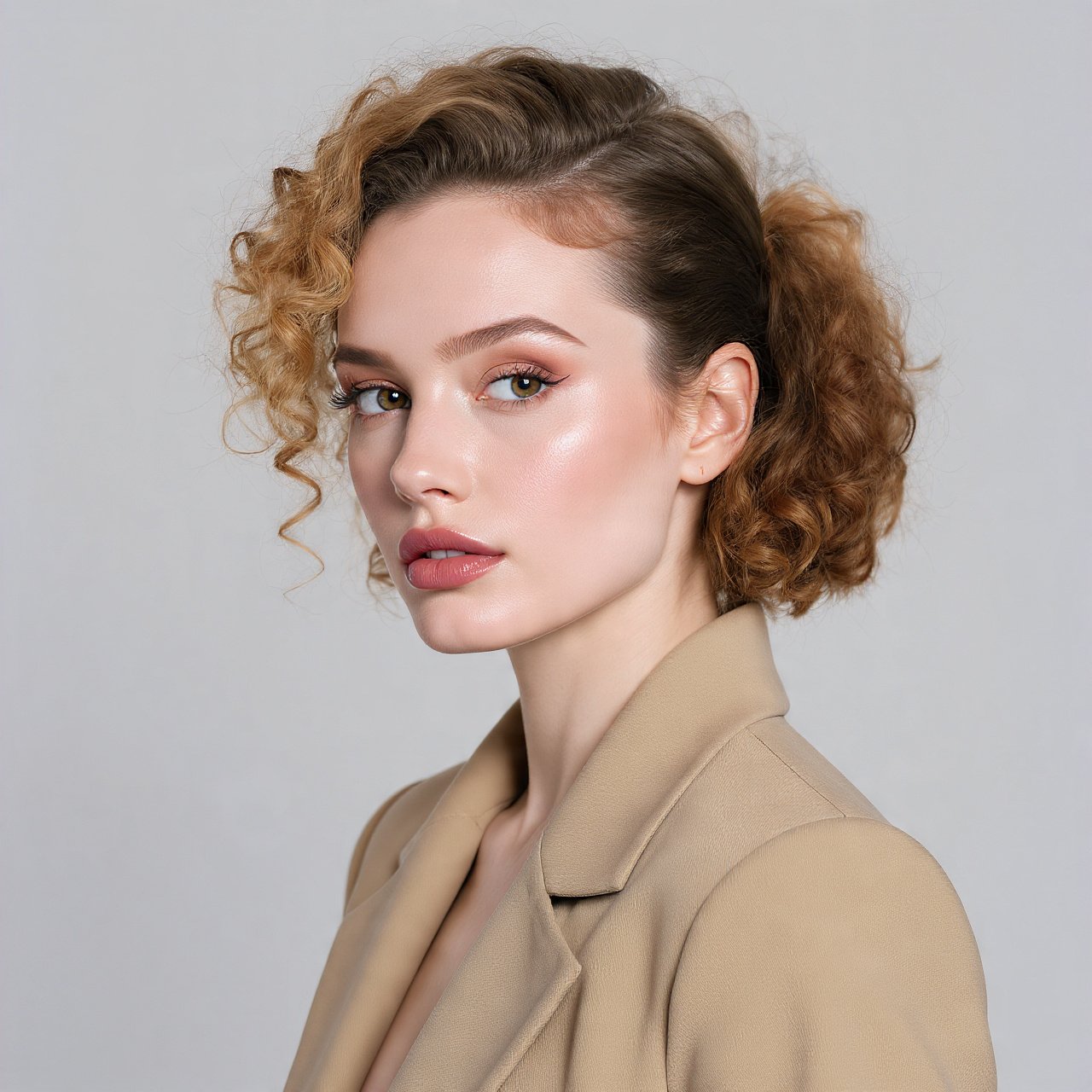 Trending Slick Back Hairstyles Natural Hair: 13 Gorgeous Looks to Inspire Your Next Salon Visit 8 Slick Back Natural Hair With Highlights Hairstyle