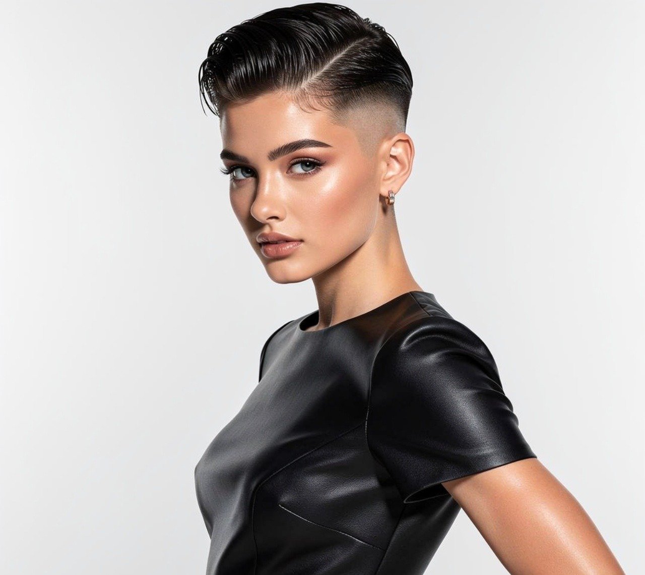 Slicked Back Cropped Style