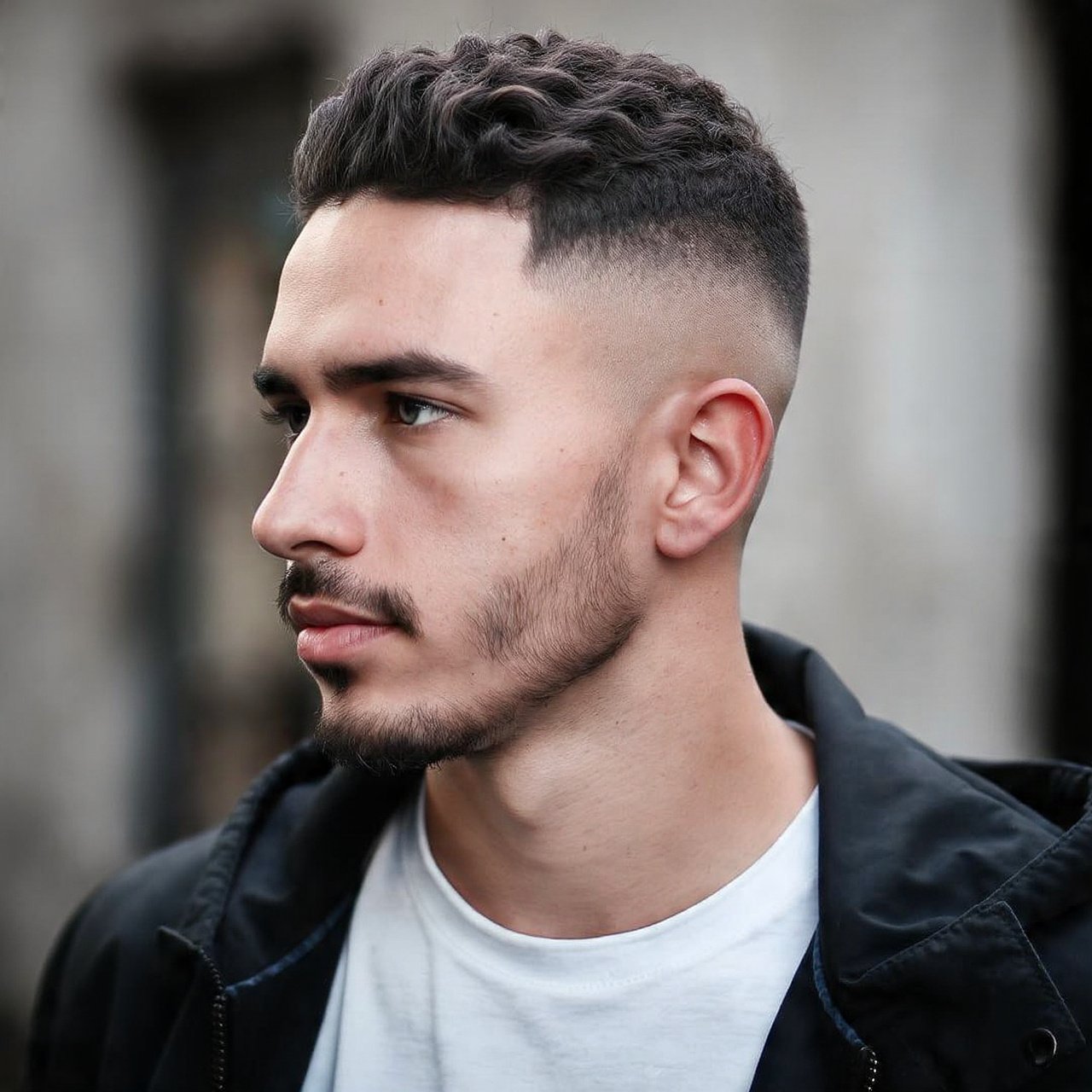 Trending Curly Hairstyles Slick Back: 15 Stunning Looks to Try Now 16 Slicked Back Curly Fade for Men Hairstyle