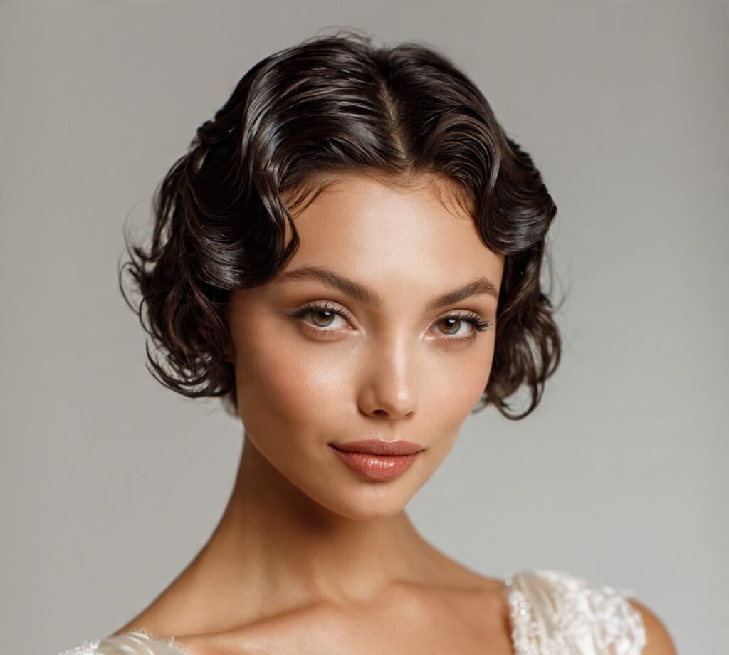 Slicked Back PixieSlicked Back Pixie cropped
