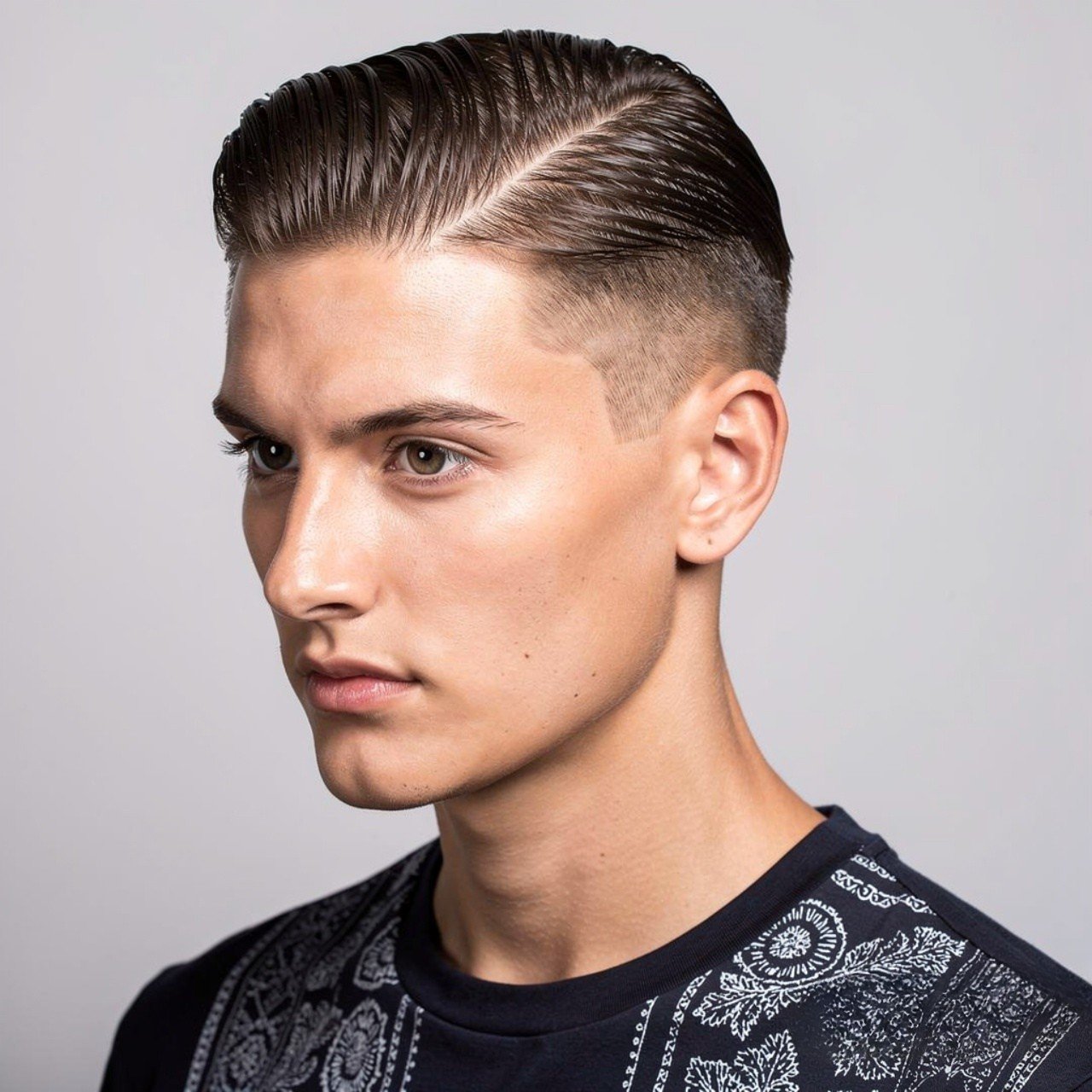 Slicked Back Quick Easy Hairstyles for short hair