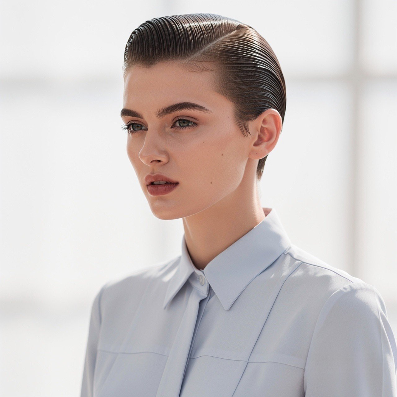 14 Trendy Summer Hairstyles for Short Hair that You’ll Love 12 Slicked Back Short Hair Summer Hairstyle for Short Hair