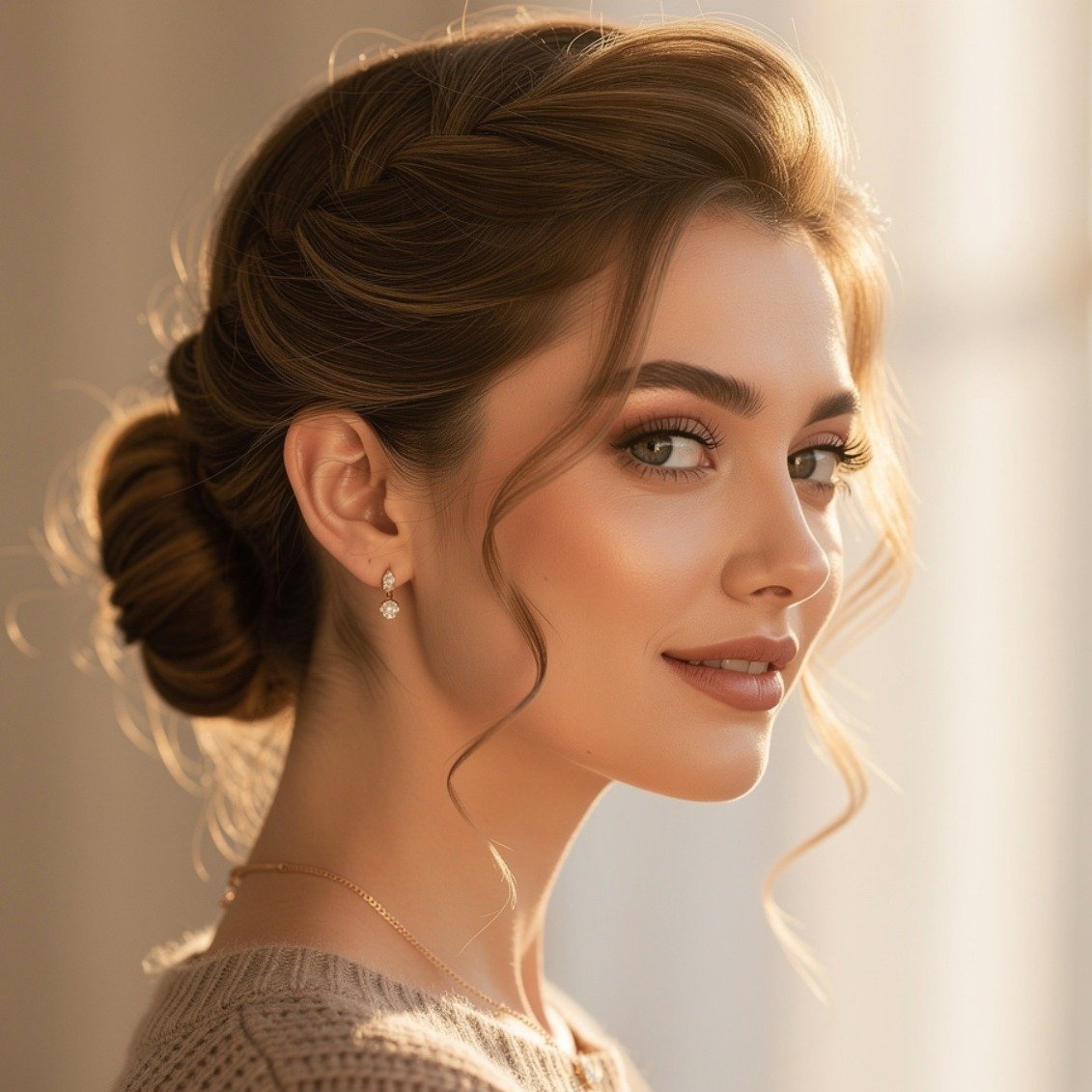 15 Trending Simple Elegant Hairstyles for Everyday and Special Events 3 Soft Chignon