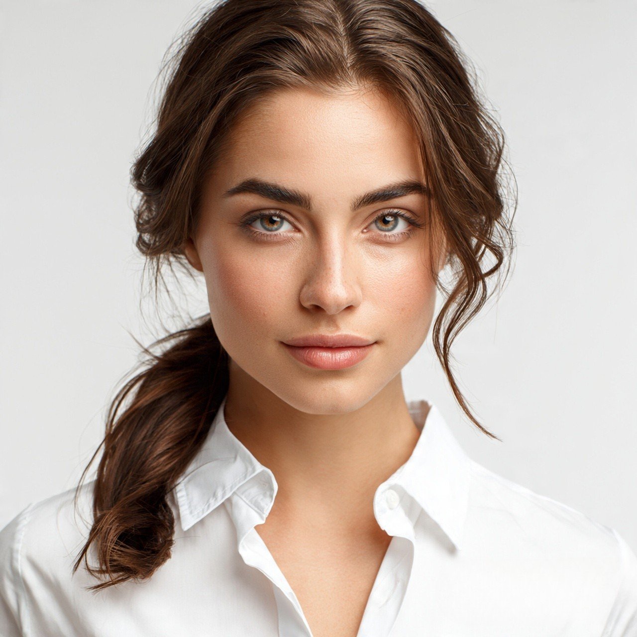 Soft Low Ponytail Cute and Easy Hairstyle