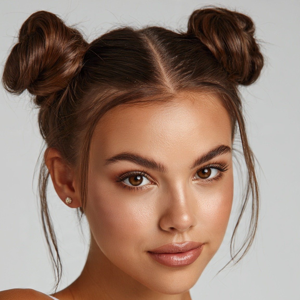15 Trending Simple Hairstyles That Look Effortlessly Chic 12 Space Buns