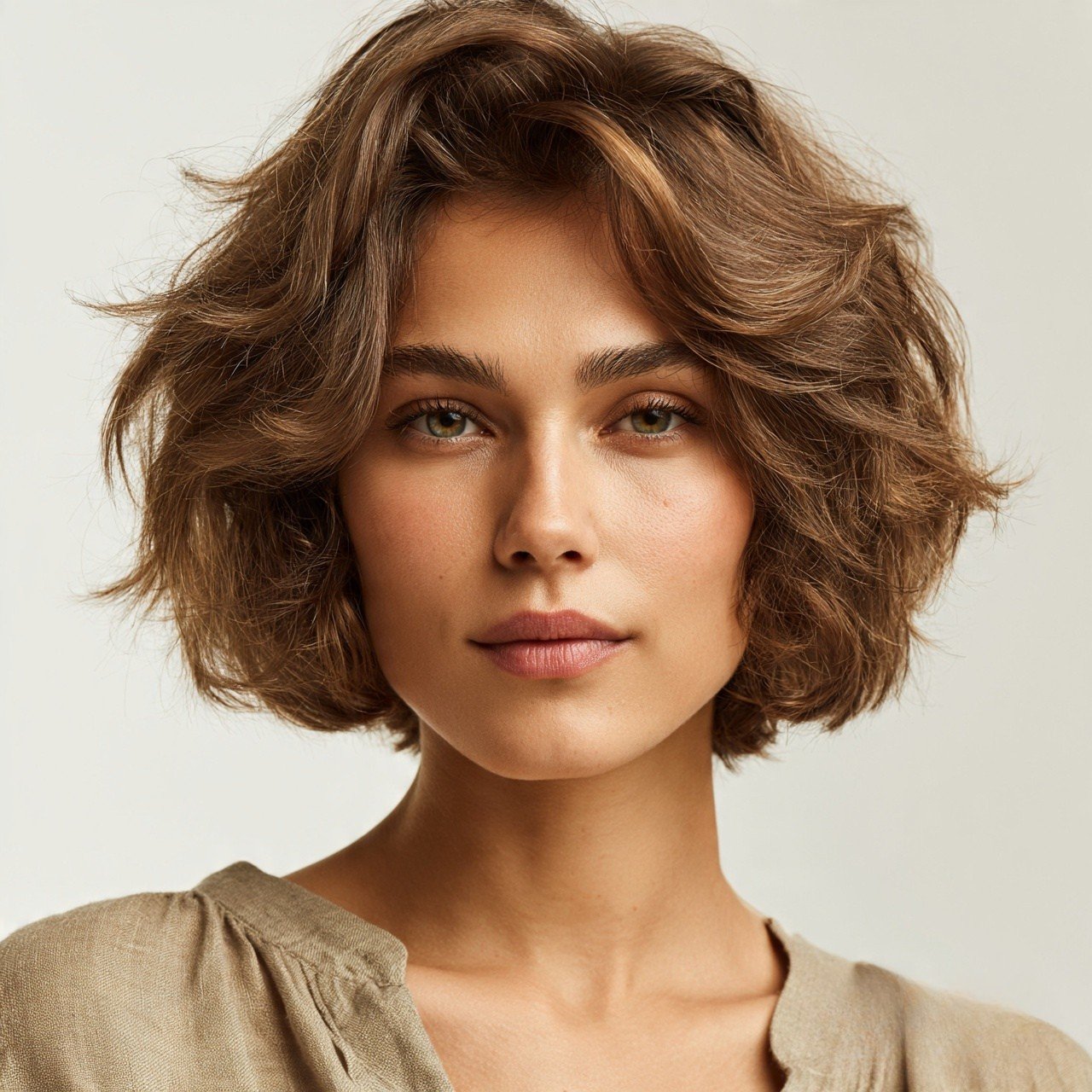 Stacked Bob for Wavy Hair