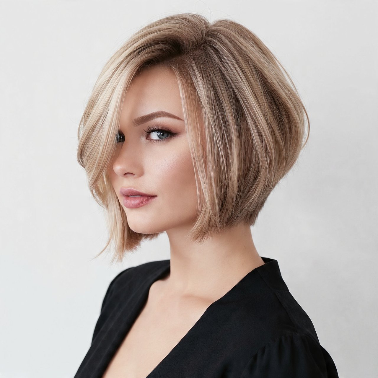 13 Stunning Blonde Bob Hairstyles to Inspire Your Next Salon Visit 10 Stacked Bob in Ash Blonde