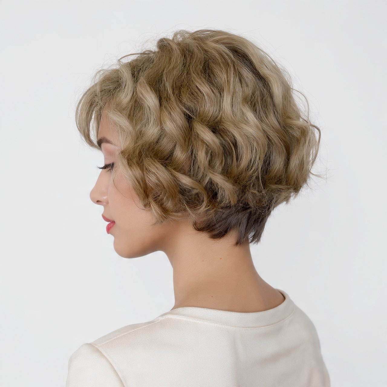 16 Trending Chic Short Curly Bob Hairstyles to Refresh Your Look 3 Stacked Curly Bob