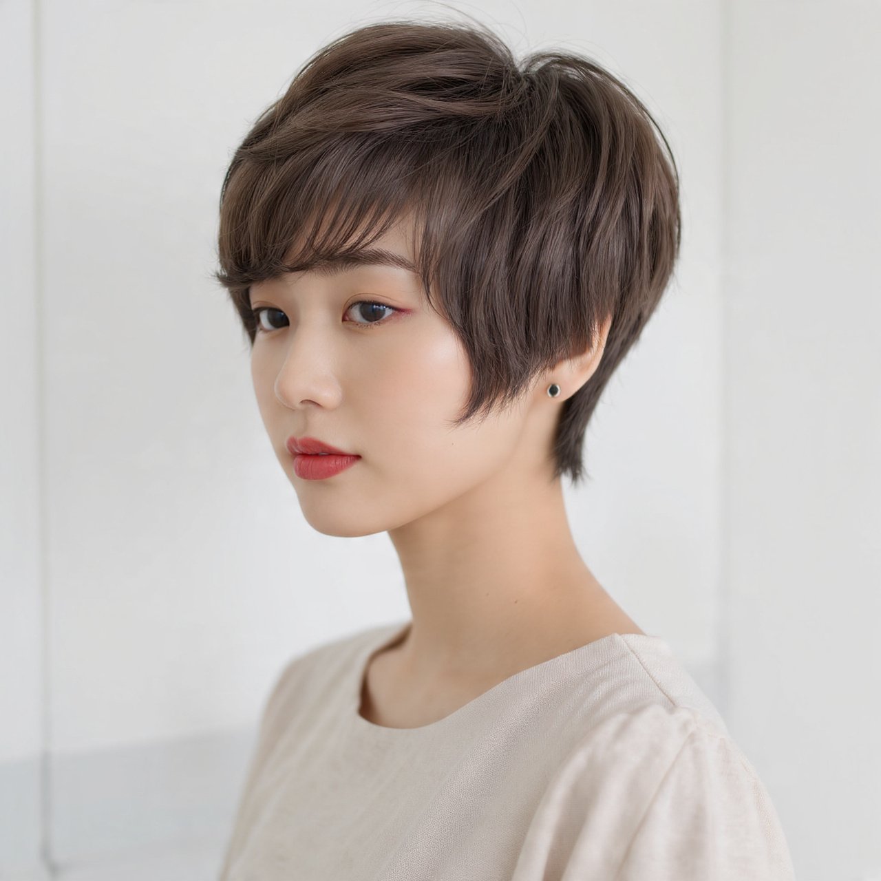Stacked Layered Bob Hairstyle