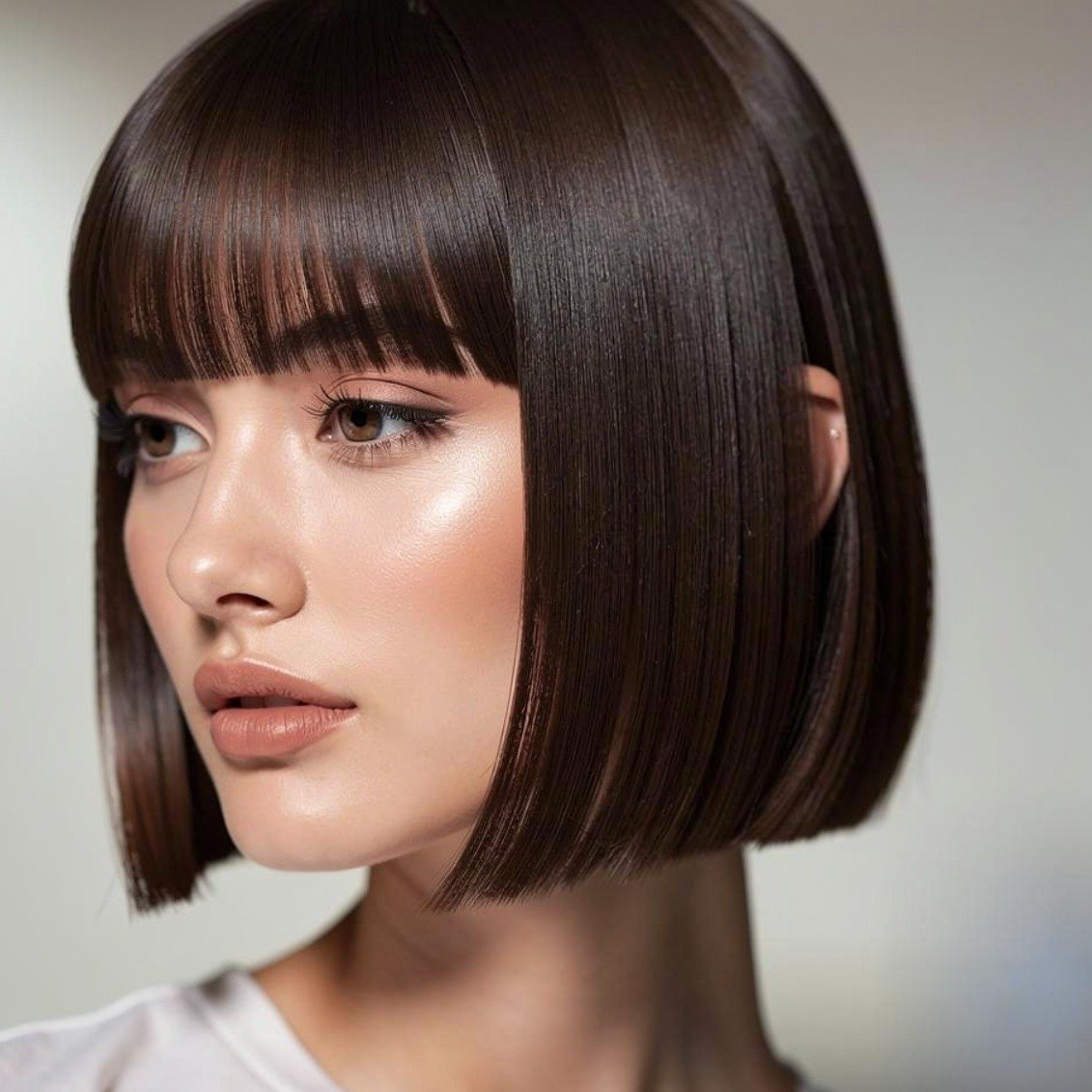 Straight Blunt Bob