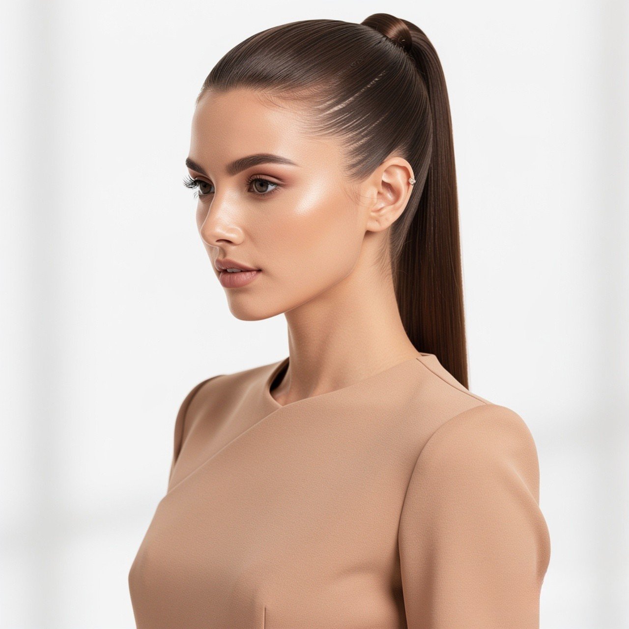 14 Trending Straight Hair Hairstyles You Need to Try 5 Straight Hair Sleek High Ponytail