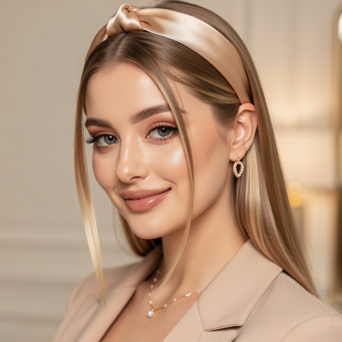 15 Trending Simple Hairstyles for Straight Hair That Are Easy and Stylish 9 Straight Hair with Headband