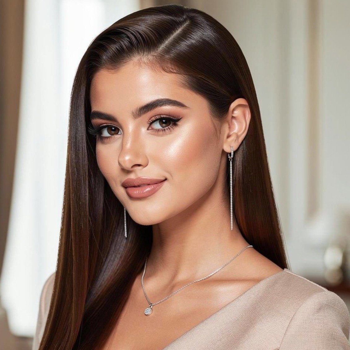 15 Trending Simple Hairstyles for Straight Hair That Are Easy and Stylish 12 Straight Hair with Side Part