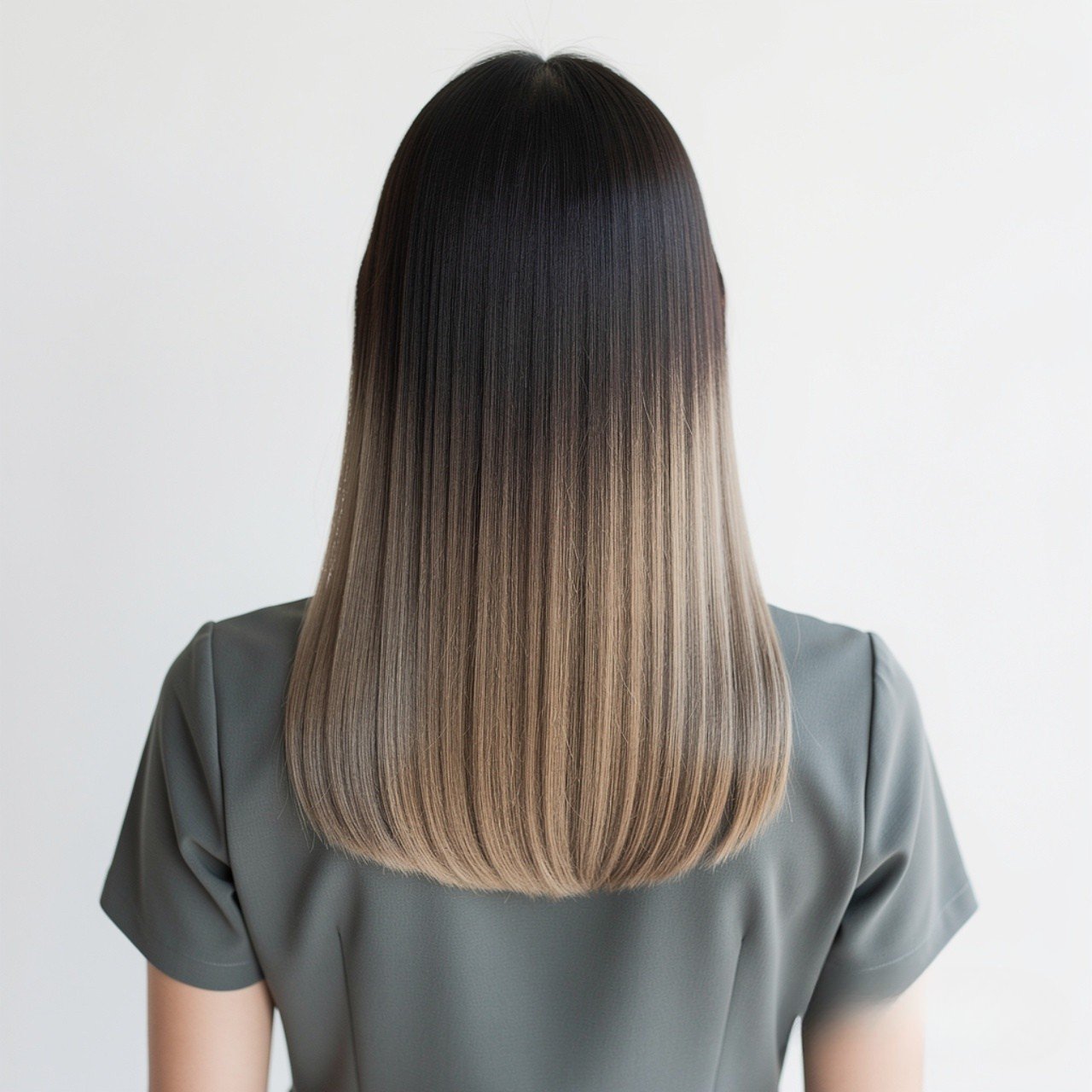 14 Trending Straight Hair Hairstyles You Need to Try 15 Straight Ombre Hairstyle