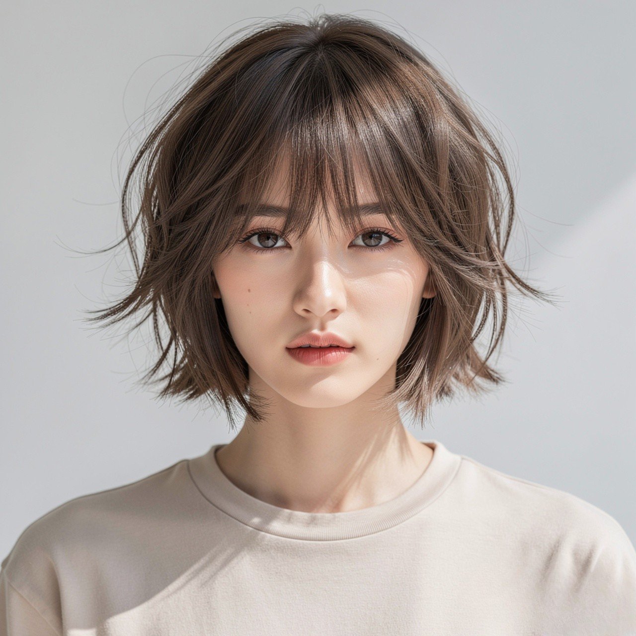 Straight Shag Haircut