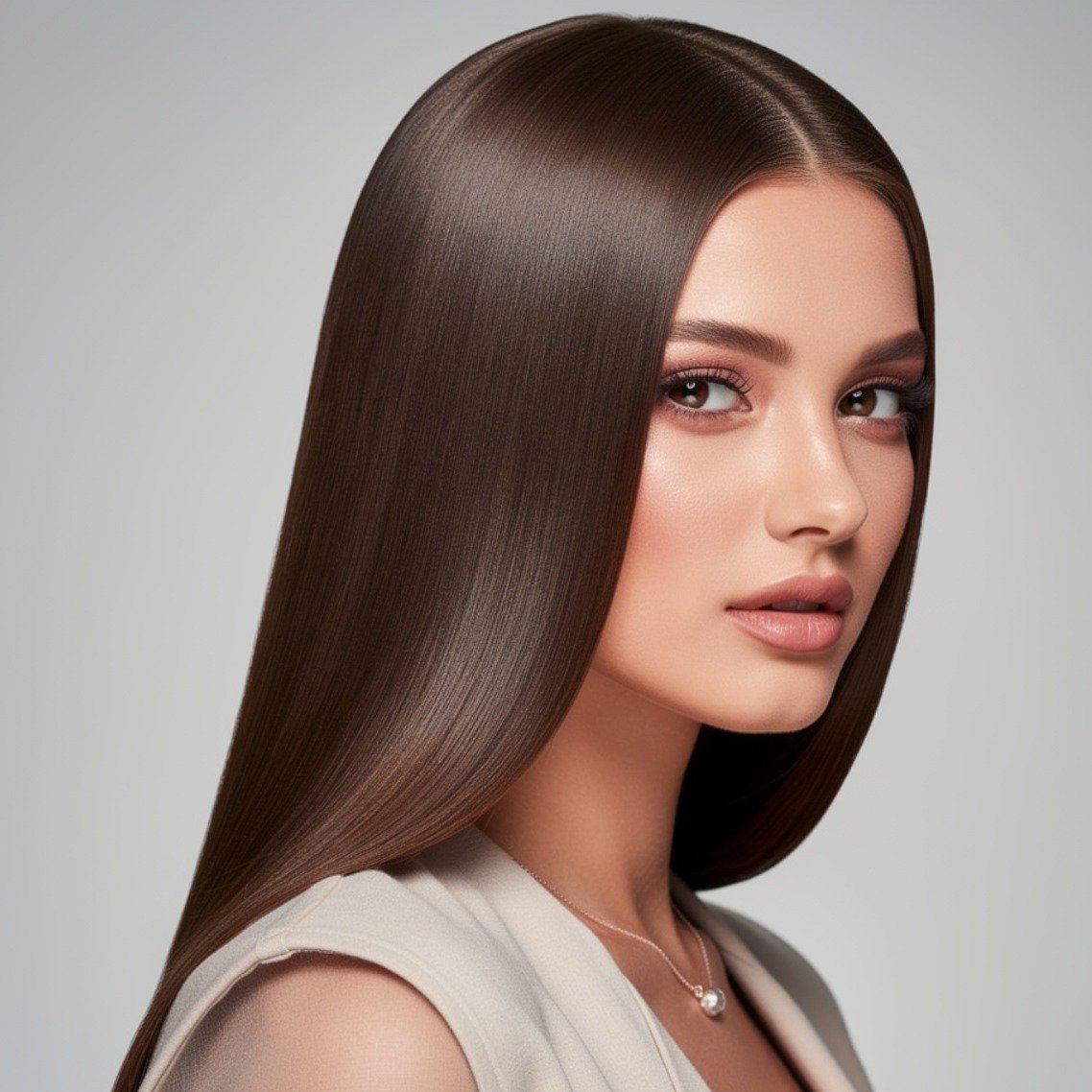 15 Simple Wedding Hairstyles That Look Elegant and Timeless 14 Straight and Sleek Hair