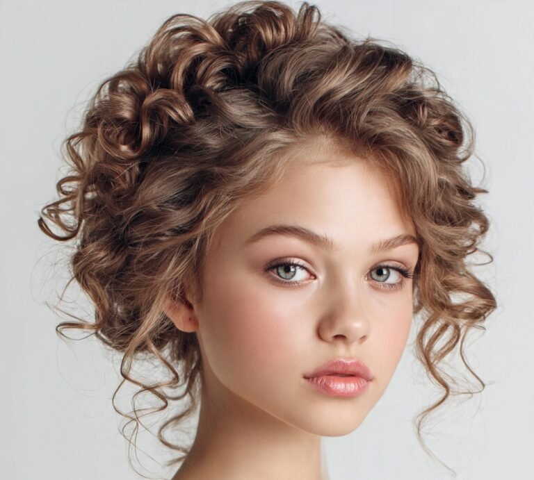 curly wedding hairstyles