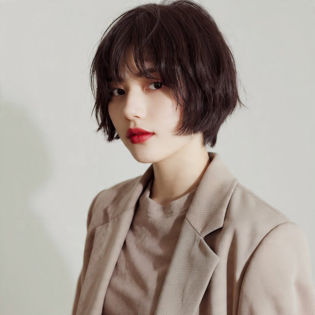 Messy Bob Hairstyles: 16 Effortless Ideas Worth Pinning 11 Textured Bob with Messy Bangs