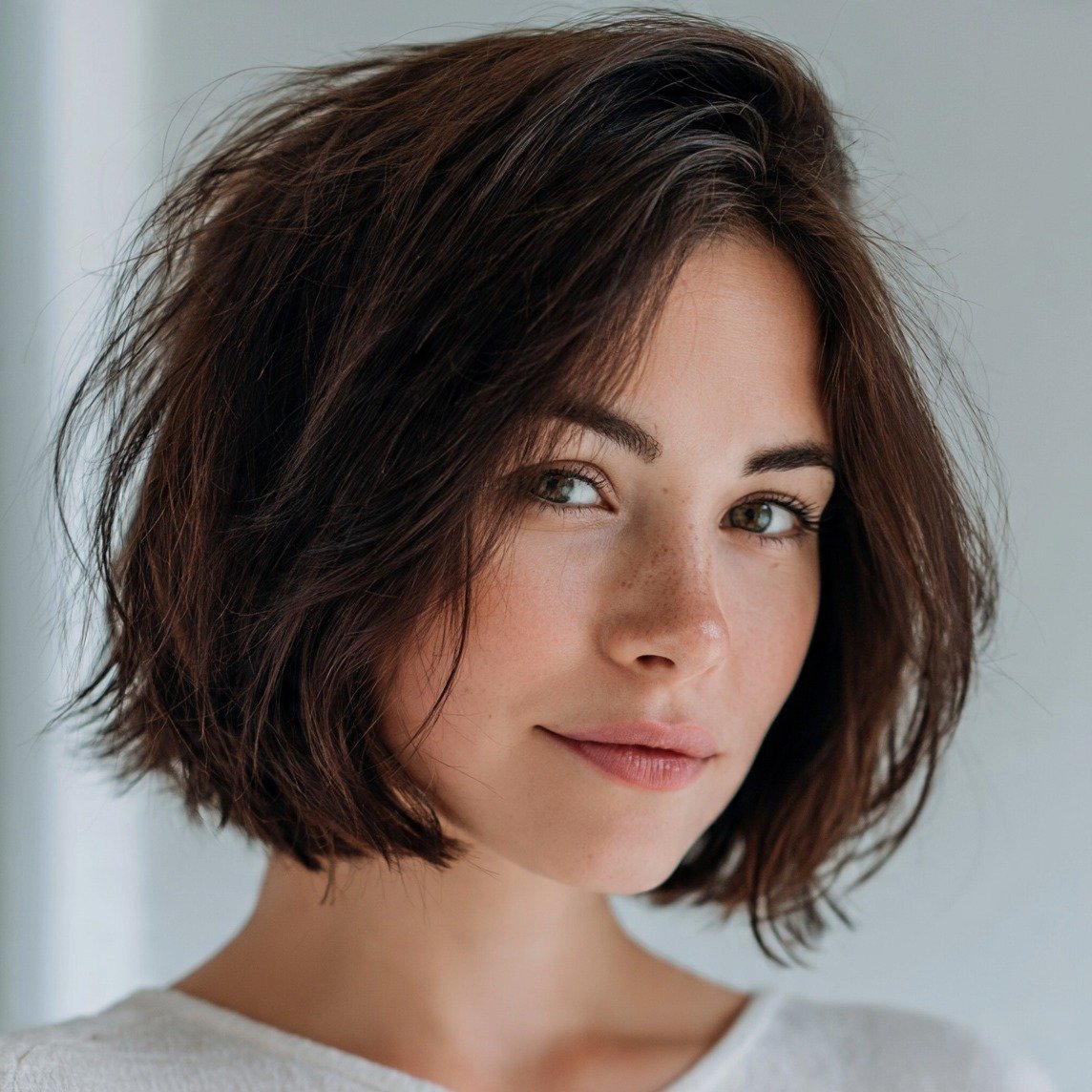 15 Trending Simple Hairstyles for Medium Hair That Are Easy and Stylish 12 Textured Lob with Invisible Layers