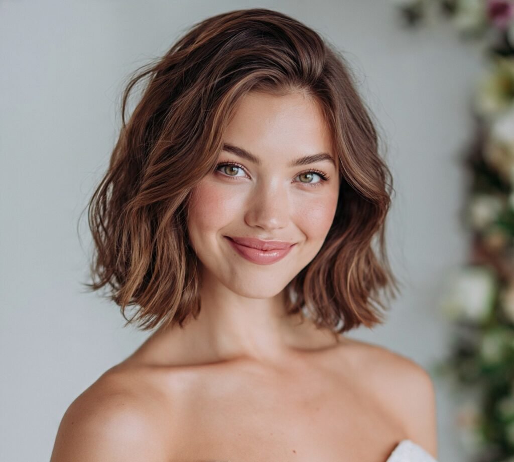 Textured Lob with Soft Waves