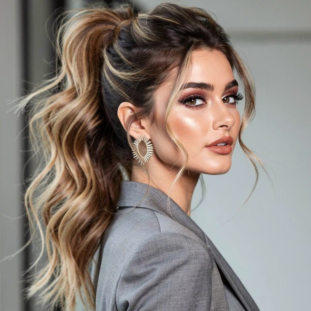 Textured Ponytail
