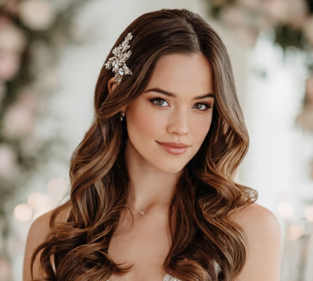 Textured Waves with Hair Jewelry cropped