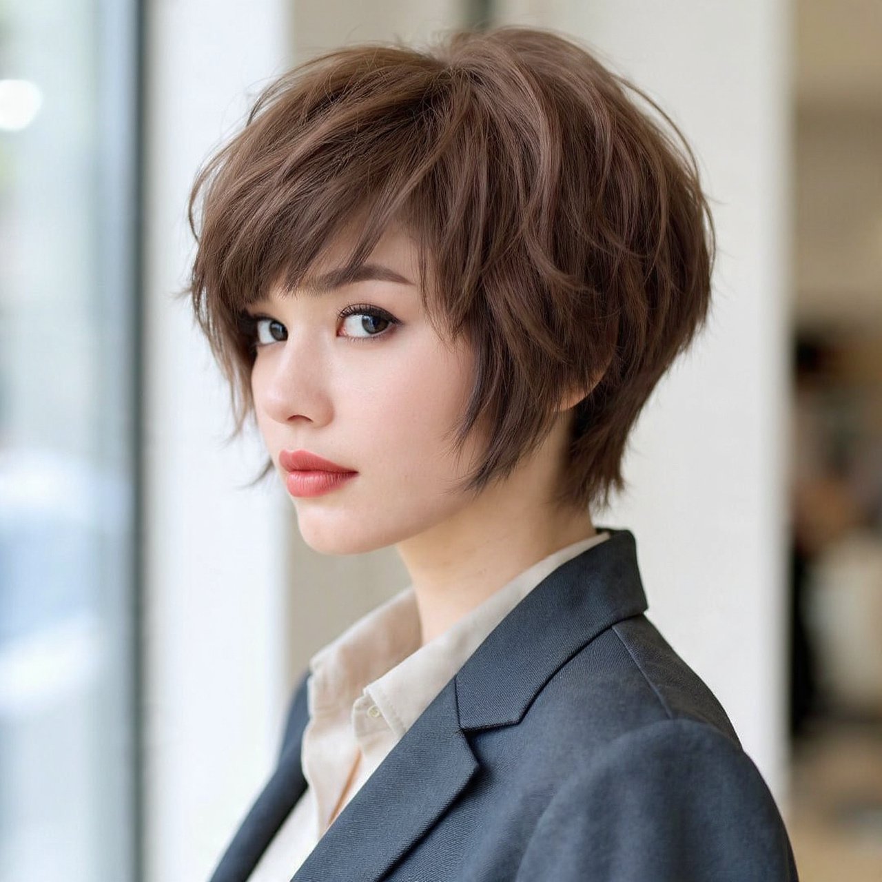 Short Bob Hairstyles: 15 Stunning Ideas for Every Hair Type 13 The Choppy Short Bob