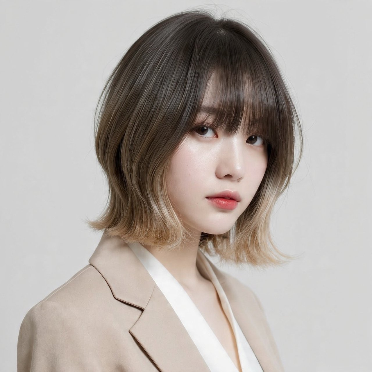 The Lob with Subtle Ombre