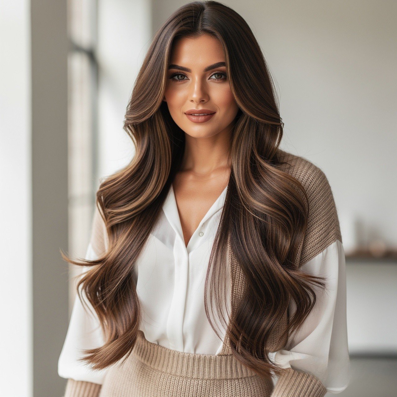 Feathered Cut for Long Hairs
