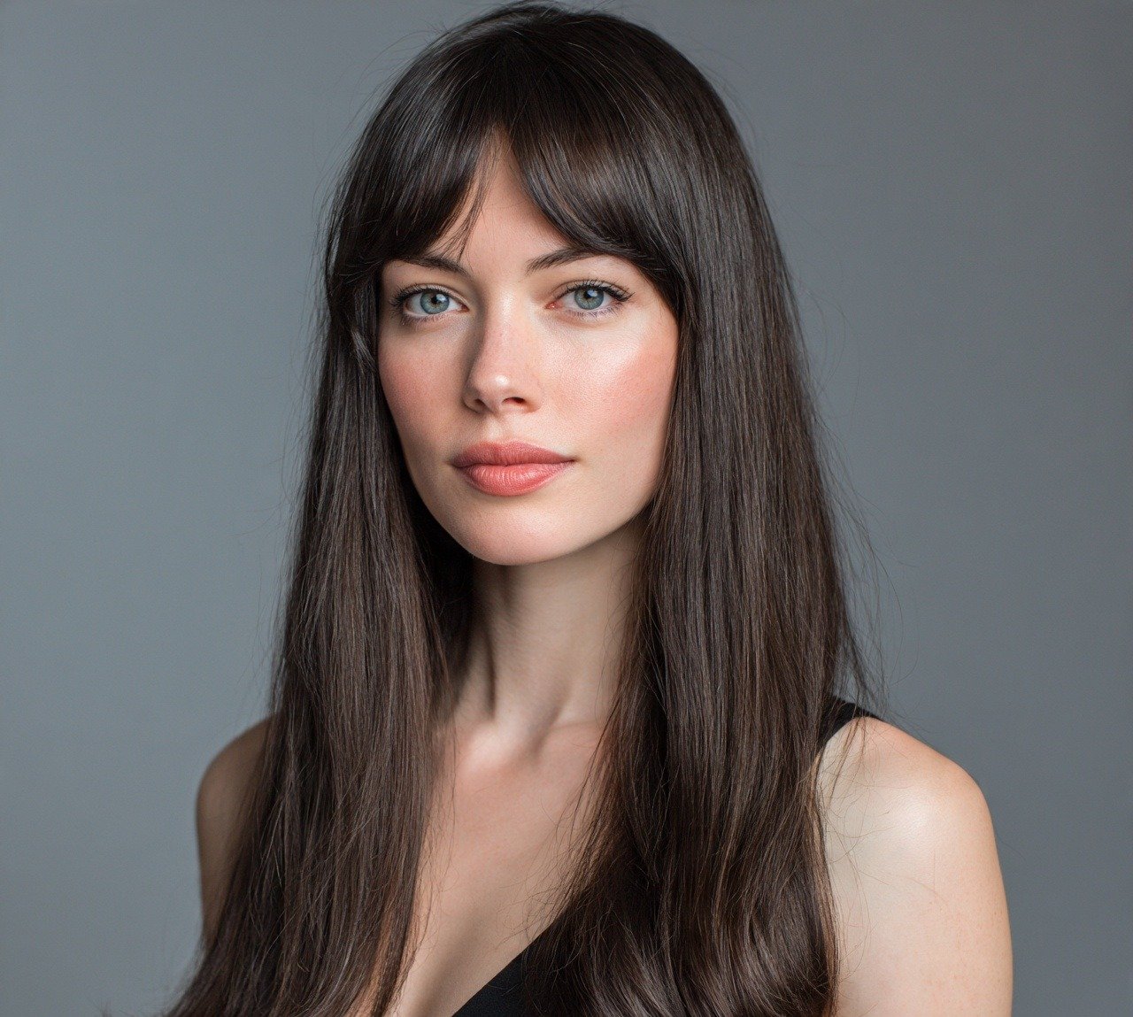 15 Breathtaking Haircuts for Long Hair Straight That Will Transform Your Look 6 The Long Straight Haircut with Curtain Bangs
