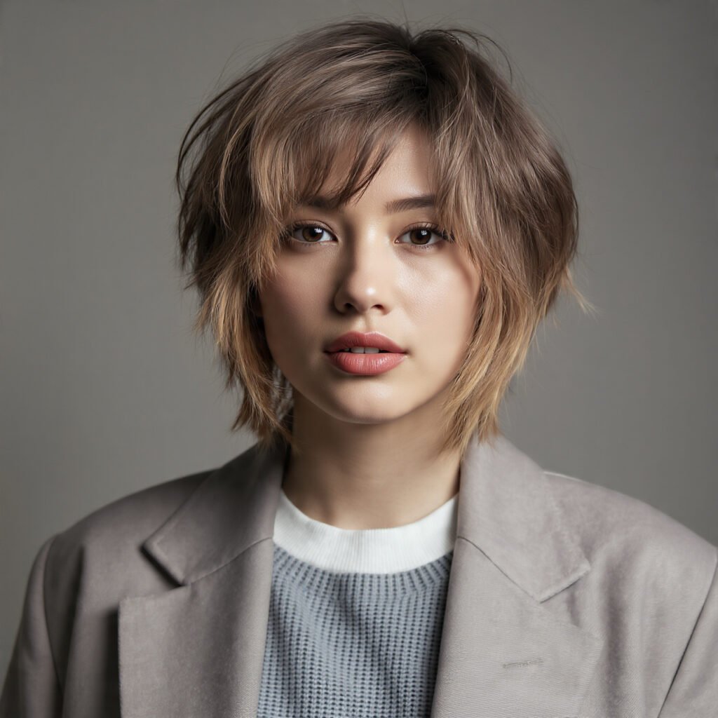 Layered Bob Hairstyles: 13 Gorgeous Ideas for Every Hair Type and Face Shape 3 The Shaggy Layered Bob