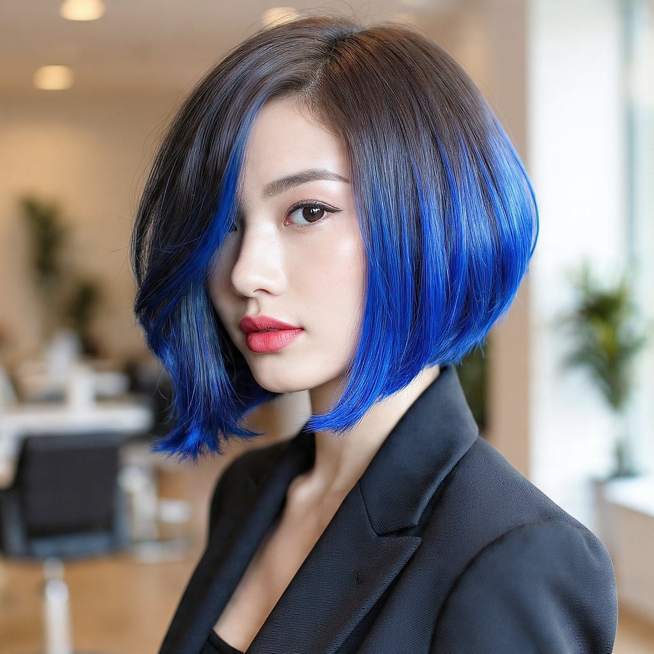 Short Bob Hairstyles: 15 Stunning Ideas for Every Hair Type 14 The Short Bob with Peek a Boo Color