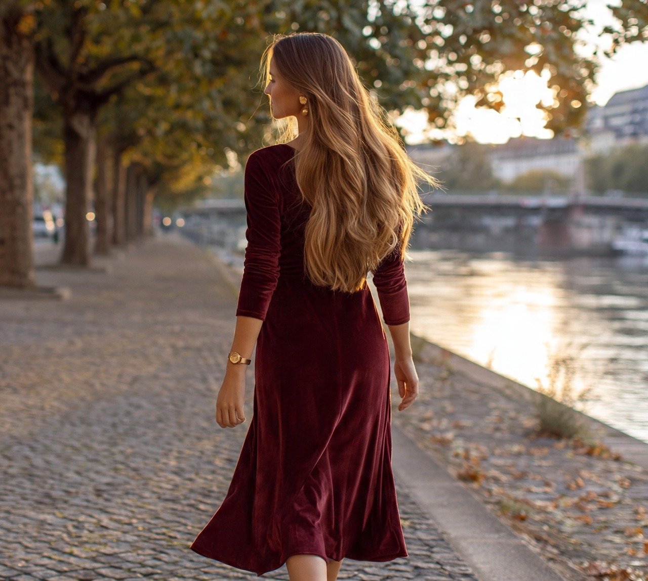 15 Gorgeous Long Hair Haircuts That Will Reignite Your Love for Your Length 4 The Structured Long Hair Haircut with Perimeter Weight Line