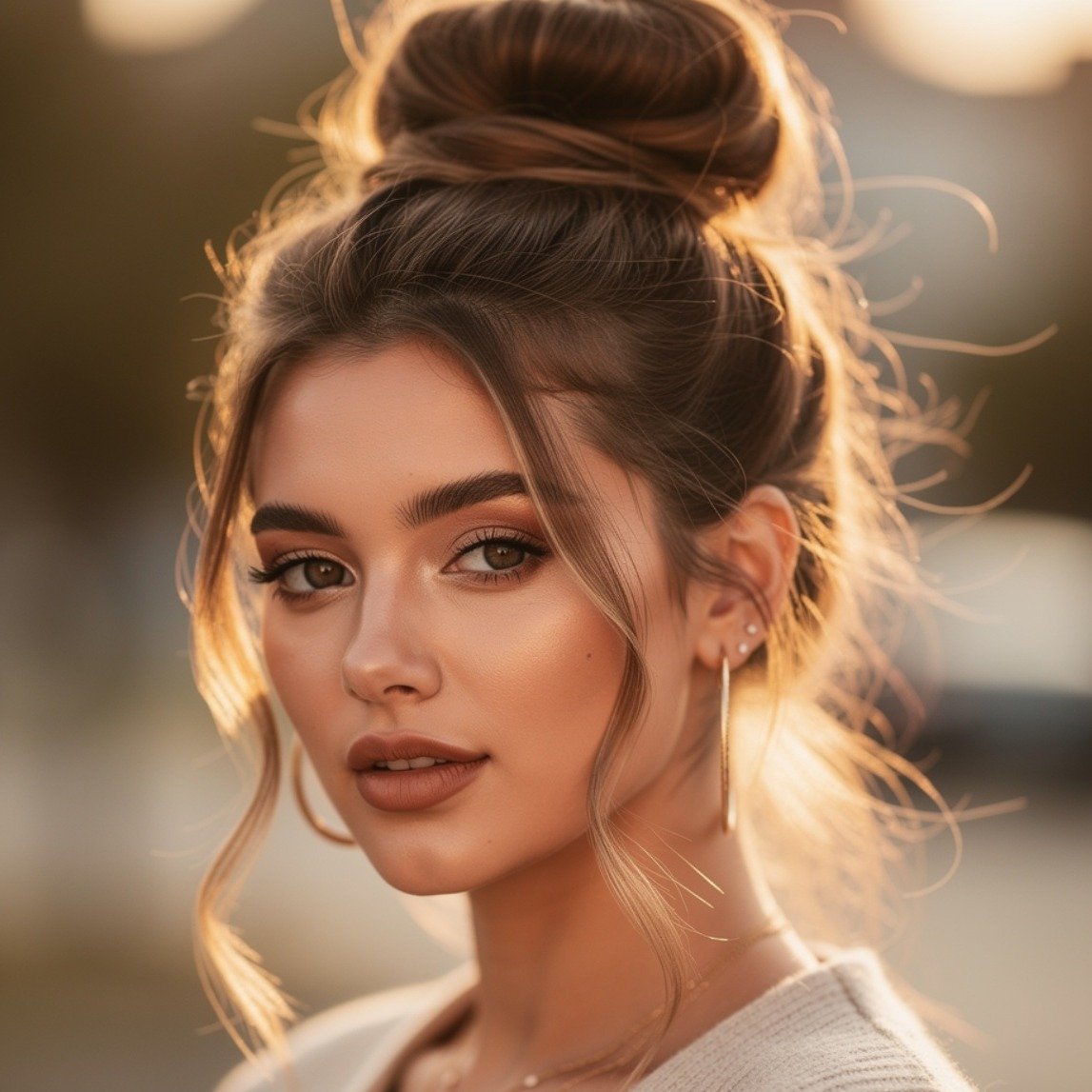 Top Knot Bun