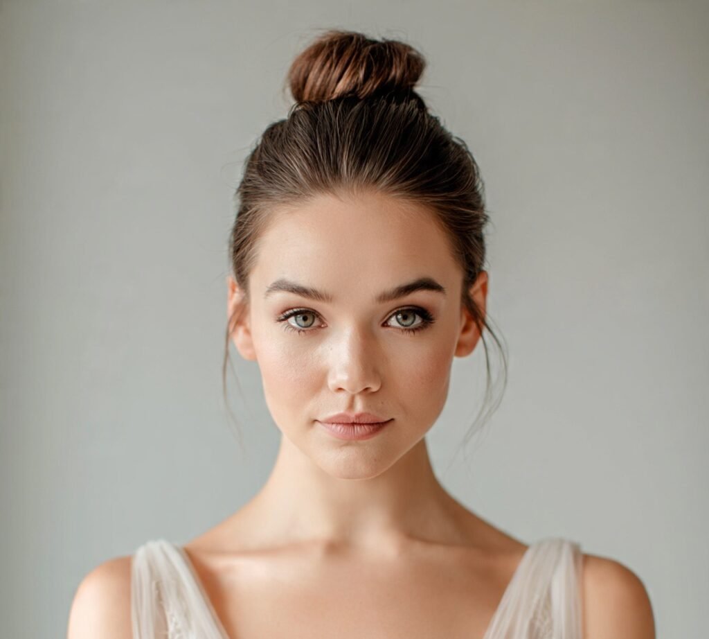Top Knot Bun cropped
