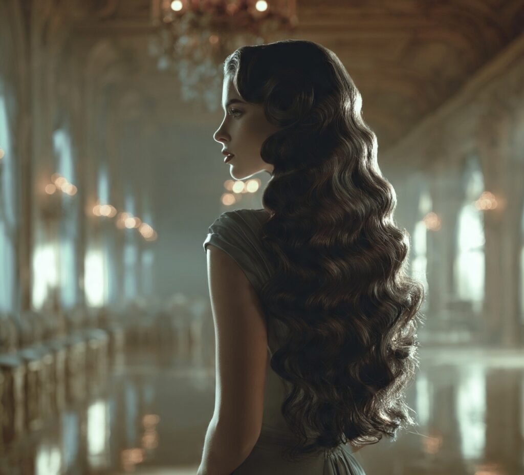 15 Trending Formal Hairstyles for Long Hair You'll Want to Try 4 Vintage Finger Waves 2