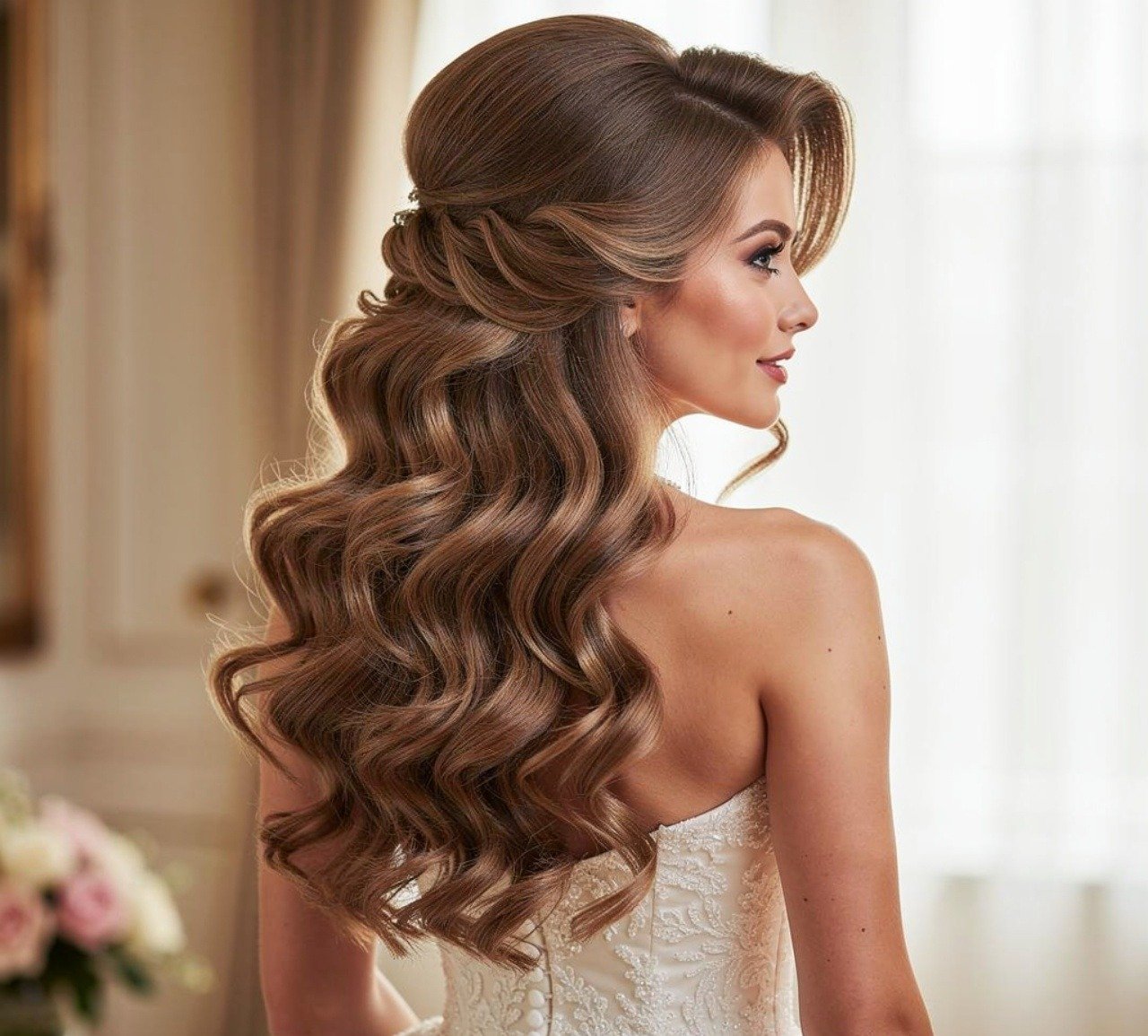 Voluminous Wedding Hairstyles for Long Hair Glamour