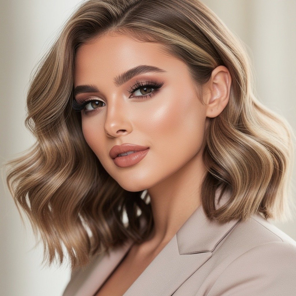 Wavy Lob Quick Weave Hairstyles for Fine Hair