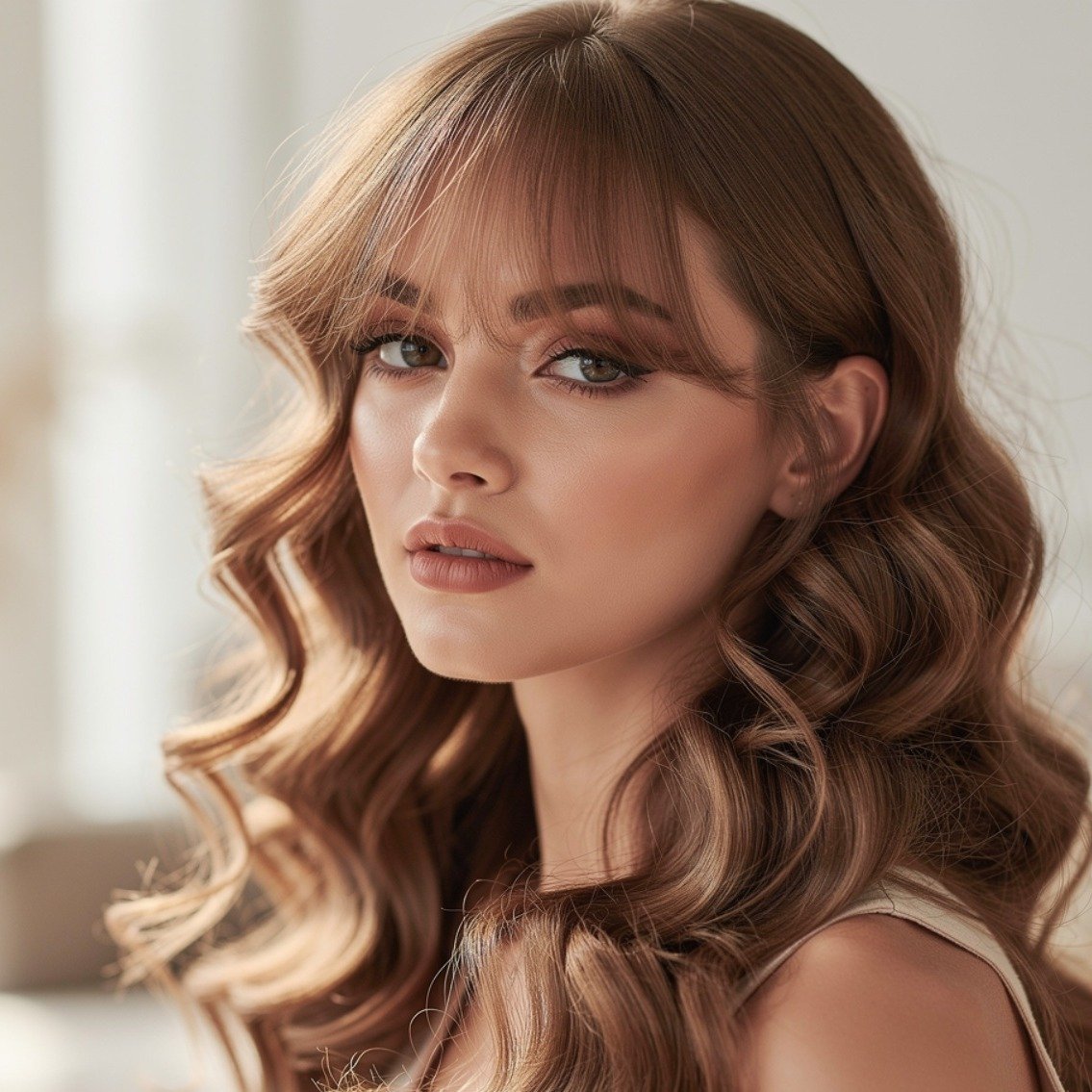 15 Trending Ideas Curly Hairstyles With Bangs That Actually Flatter Every Curl Type 7 Wispy Curly Bangs
