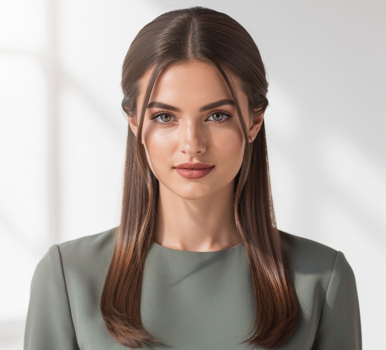 easy hairstyles for straight hair