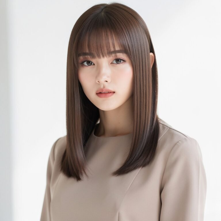 straight hair hairstyles