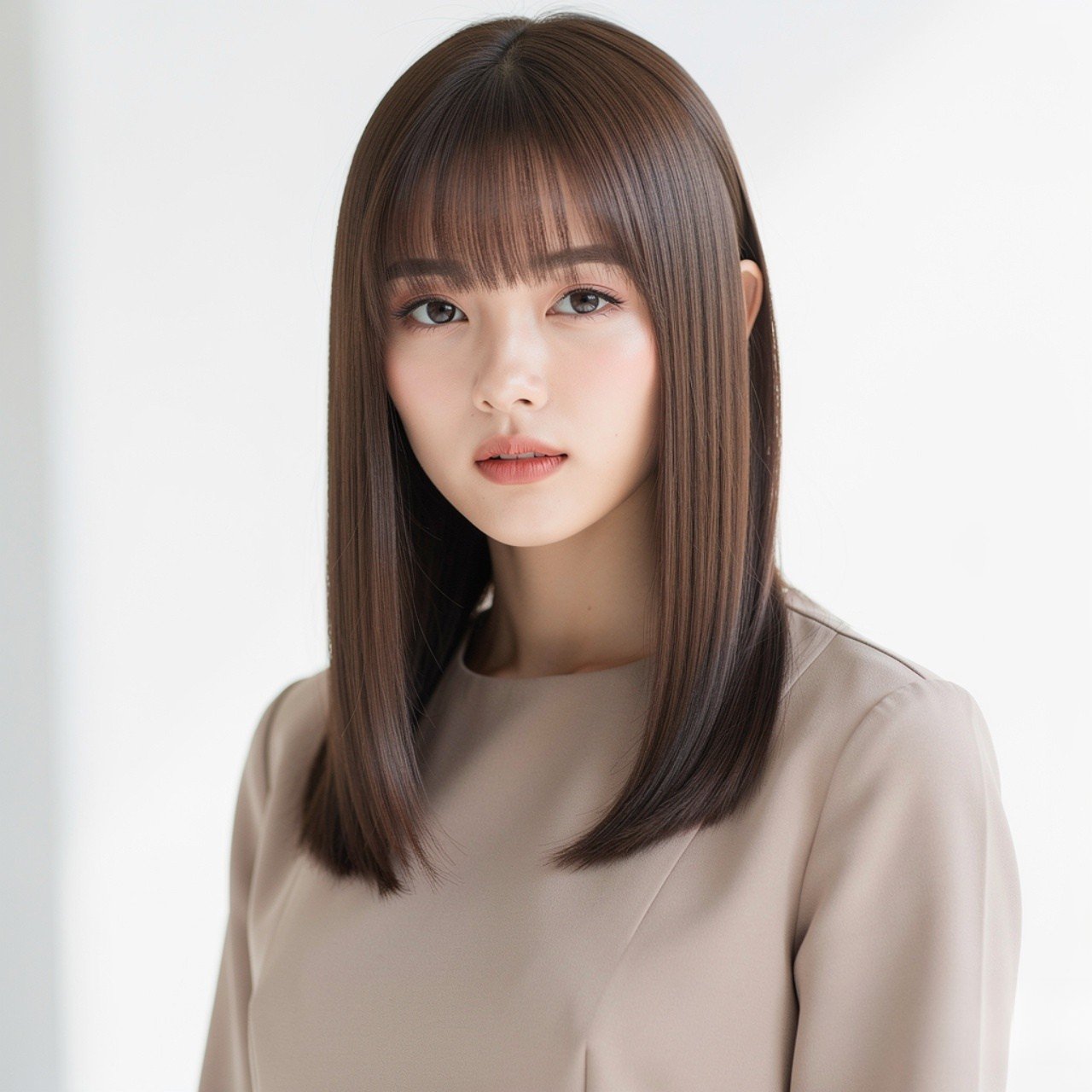 14 Trending Straight Hair Hairstyles You Need to Try 1 straight hair hairstyles