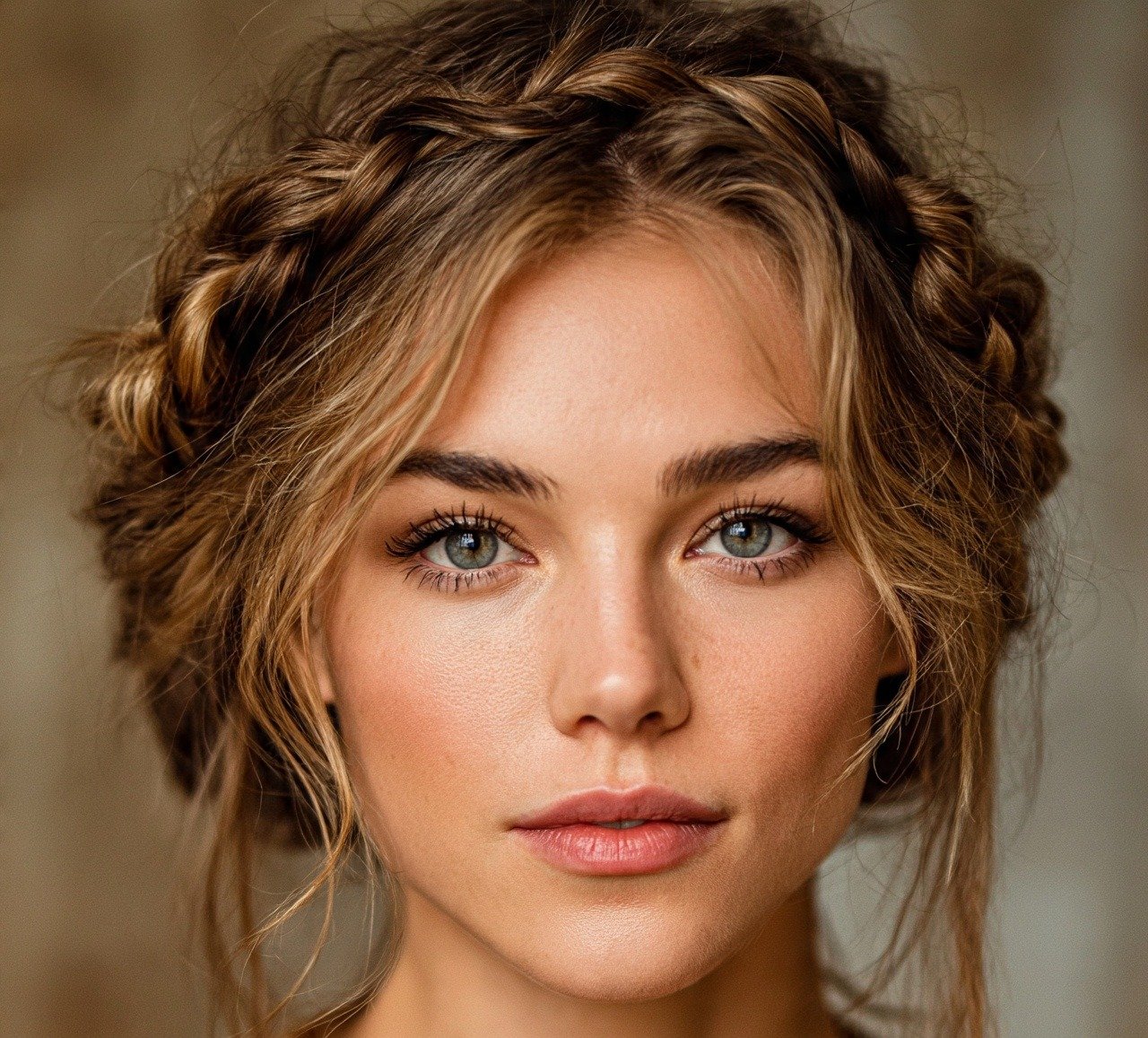 a highly detailed photorealistic portrait of a wom